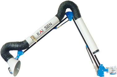Brazo flexible de la extracción de la soldadura, tamaño del brazo del extractor del humo diverso con el soporte de la fijación